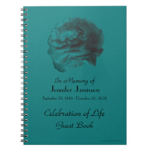 Caderno Espiral Celebração do Livro de Convidados da Vida, Espir