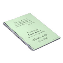 Celebração do Livro de Convidados da Vida, verde, 