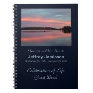Caderno Espiral Celebração do Pescador do Livro-Convidado da Vid