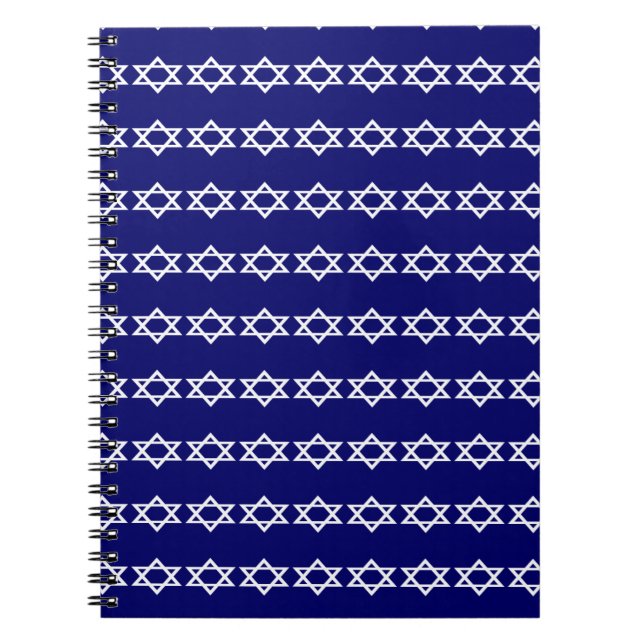 Caderno Espiral Celebrações judaicas da lembrança de Mitzvah do (Frente)
