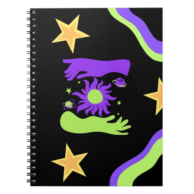 Caderno Espiral Celestial  (Frente)
