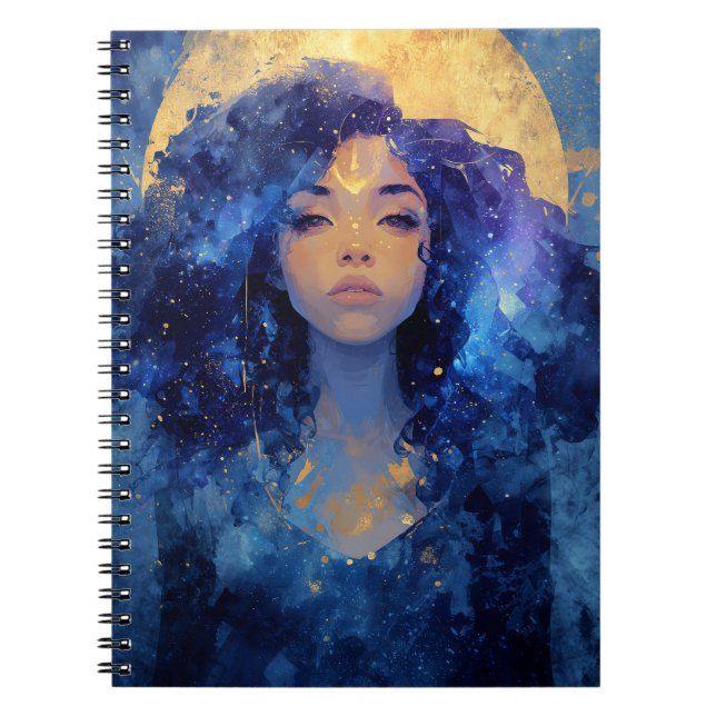 Caderno Espiral Celestial Goddess Notebook  (Frente)