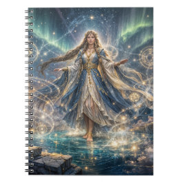 Caderno Espiral Celestial Sorceress Notebook – Mystical Blue