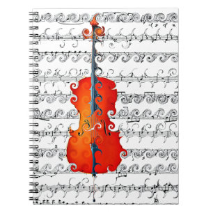 Caderno Espiral Cello & I Rock!