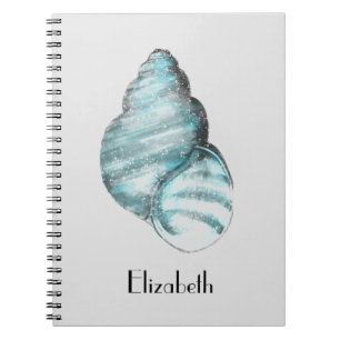 Caderno Espiral Célula Azul Mística Personalizada
