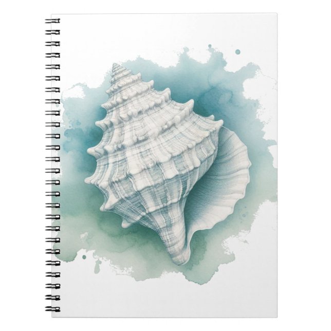 Caderno Espiral Célula costeira/Náutica (Frente)