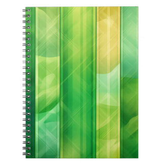 CADERNO ESPIRAL CÉLULAS DE PADRÃO DE XADREZ CELTICA VERDE IRLANDES