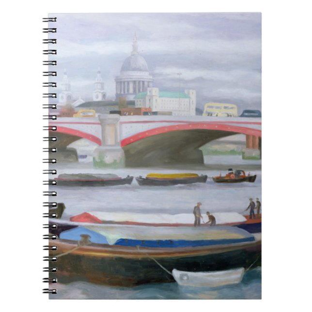 Caderno Espiral Cena ocupada em Blackfriars 2005 (Frente)
