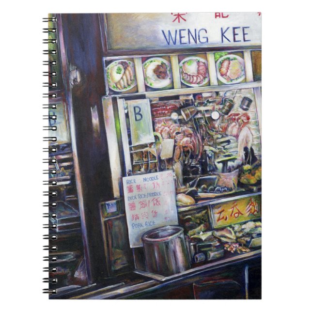 Caderno Espiral Cenosillicaphia, Singapura (Frente)