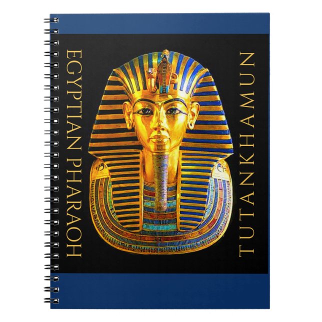 Caderno Espiral Centenário de Descoberta TUTANKHAMUN (Frente)