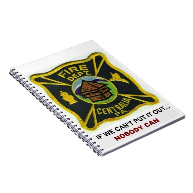 Caderno Espiral Centralia PA, FD  (Lado Direito)