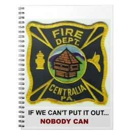 Caderno Espiral Centralia PA, FD