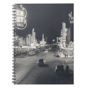 Caderno Espiral Centro Las Vegas Retro
