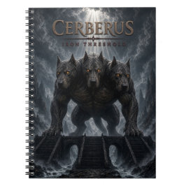 Caderno Espiral Cérbero Limiar de Ferro Dark Cinema