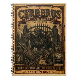 Caderno Espiral Cérbero, Monstro de Circo Antigo