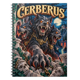 Caderno Espiral Cérbero, Monstro de Corte de Papel