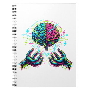 Caderno Espiral Cérebro Cibernético Engenharia Elétrica Espiral