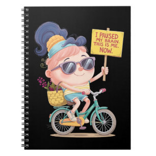 Caderno Espiral Cérebro em Pausa: Sou Eu! Agora