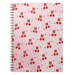 Caderno Espiral Cereja