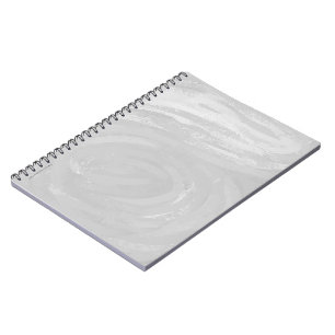 Caderno Espiral Céu Chuvoso Redemoinho Cinza