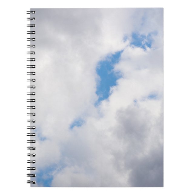 Caderno Espiral Céu nublado (Frente)