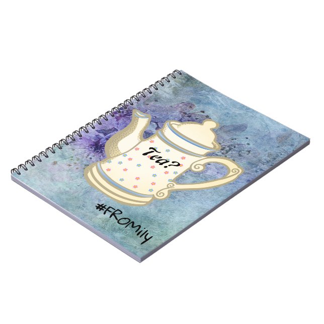 Caderno Espiral Chá? #FROMily from Fandom Liu Diner Design (Left Side)