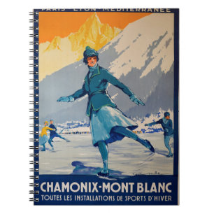 Caderno Espiral Chamonix - Mont Blanc