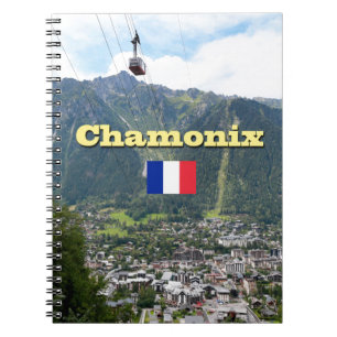 Caderno Espiral Chamonix - Monte Branco