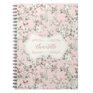 Caderno Espiral Chantelle Pink Vintage Rosa