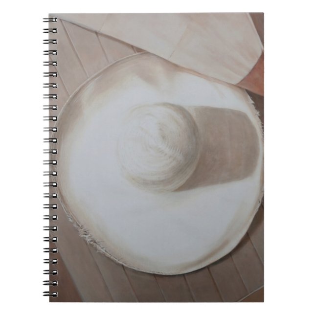 Caderno Espiral Chapéu de viagem 2012 (Frente)