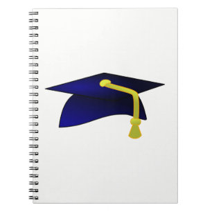 Caderno Espiral Chapéu Universitário