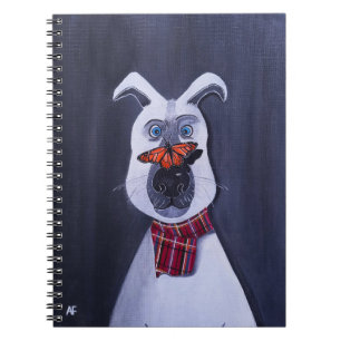 Caderno Espiral Charlie e a Pintura do Monarca por Alfred Fox