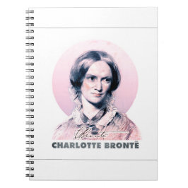 Caderno Espiral Charlotte Bronte Pink Richmond - Retrato de Pintur