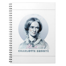 Caderno Espiral Charlotte Bronte Richmond - Retrato de Pintura