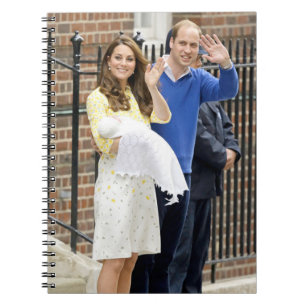 Caderno Espiral Charlotte Elizabeth Diana - Royals britânicos