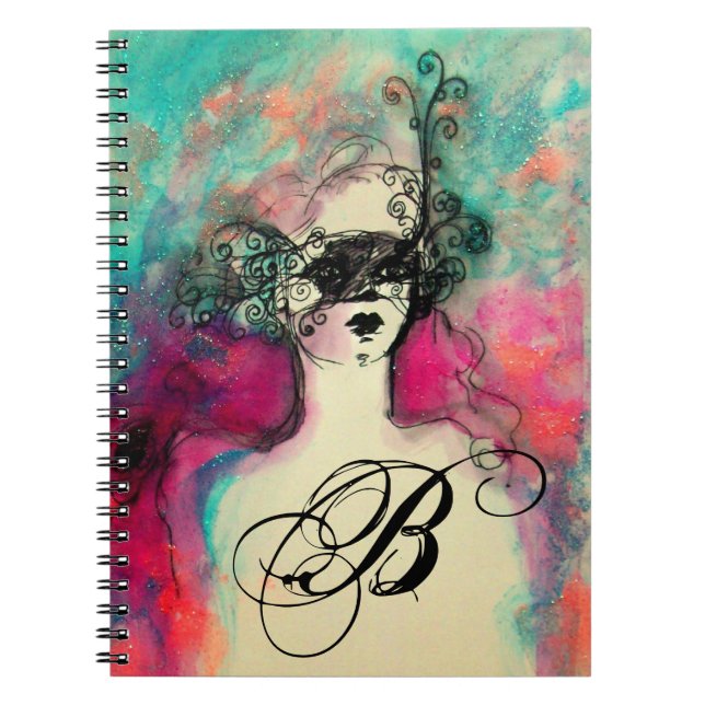 CADERNO ESPIRAL CHARM MONOGRAM (Frente)