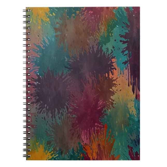 Caderno Espiral Charming Floral (Frente)