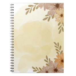 Caderno Espiral Charming Floral