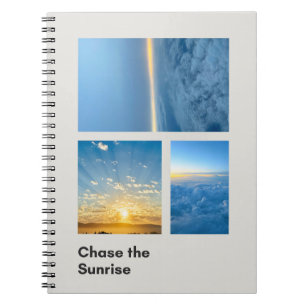 Caderno Espiral Chase o nascer do Sol