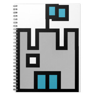 Caderno Espiral Chateau Castle Blue