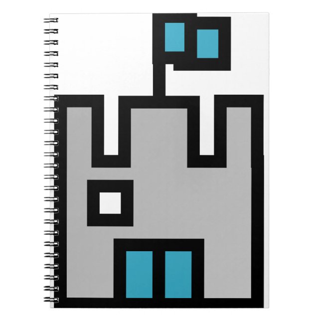 Caderno Espiral Chateau Castle Blue (Frente)