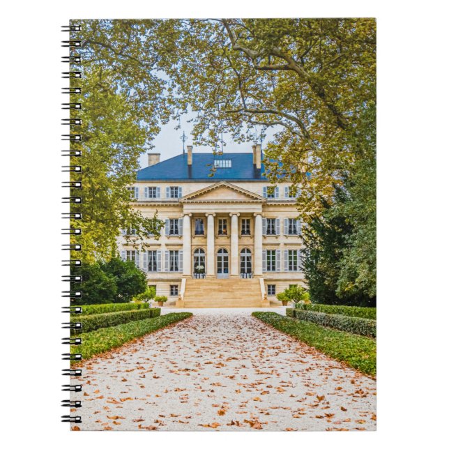 Caderno Espiral Chateau Margaux, França (Frente)