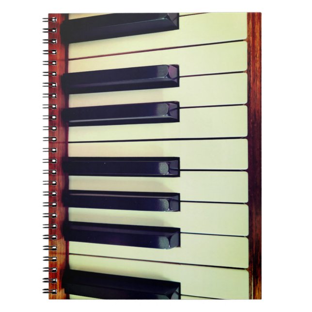 Caderno Espiral Chaves do Piano (Frente)