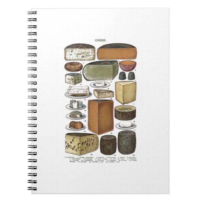 Caderno Espiral Cheese (Frente)