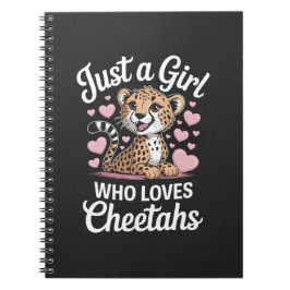 Caderno Espiral Cheetah Funny Quote