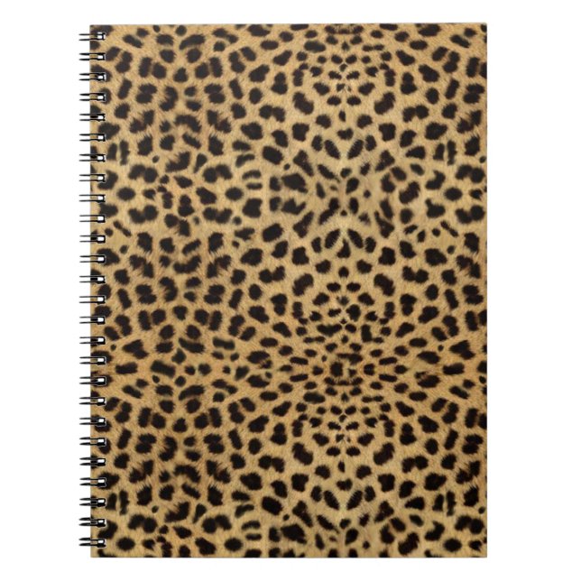 Caderno Espiral Cheetah Impressão (Frente)