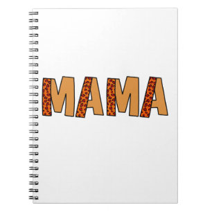 Caderno Espiral Cheetah Impressão Leopardo Mãe