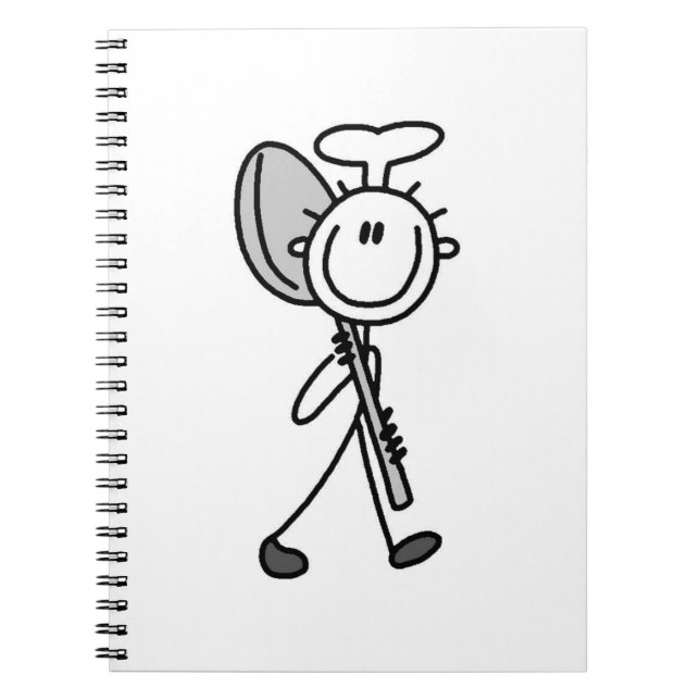 Caderno Espiral Chef Com Colher (Frente)