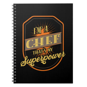 Caderno Espiral Chef Cozinhando