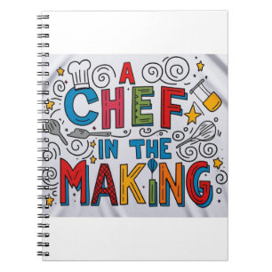 Caderno Espiral Chef em formação